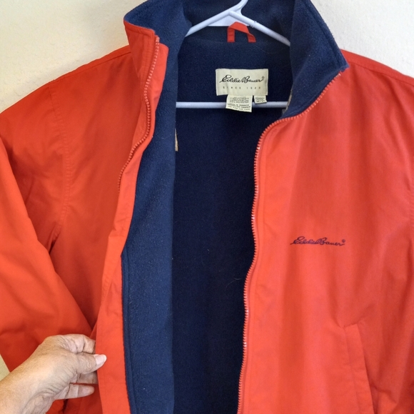 Eddie Bauer Womens Size Medium Red Zip Up Jacket. - Picture 8 of 13